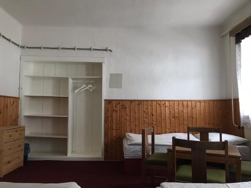 Postel nebo postele na pokoji v ubytování Chata Luna