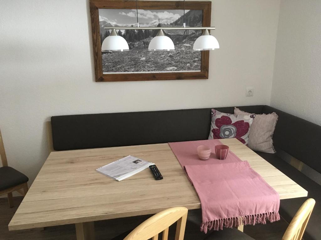 Posezení v ubytování Haus Alpina