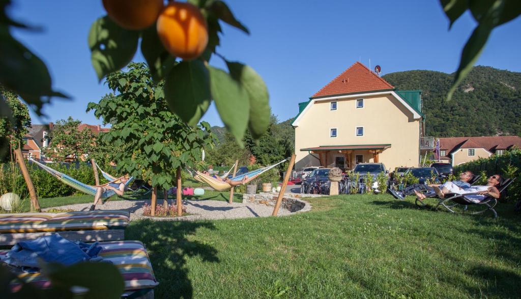 Zahrada ubytování Hotel Garni Weinquadrat