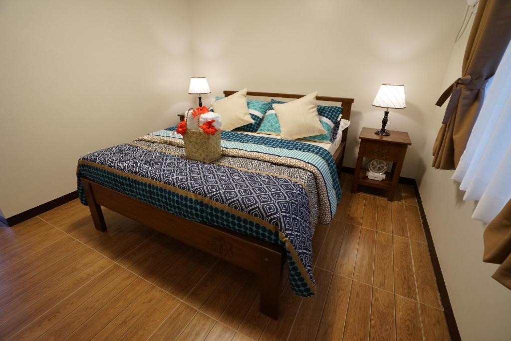 Ein Bett oder Betten in einem Zimmer der Unterkunft Plantacion Isabelle