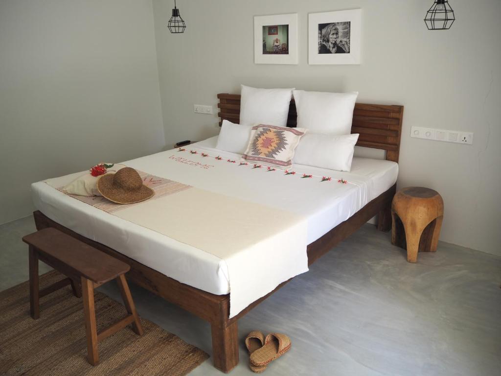 Postel nebo postele na pokoji v ubytování Coco Villa