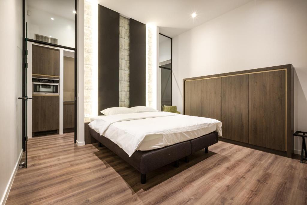 Letto o letti in una camera di Logement Den Beer