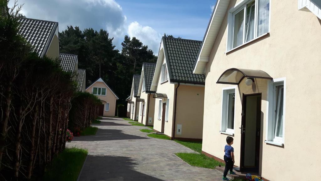 Budynek, w którym mieści się dom wakacyjny