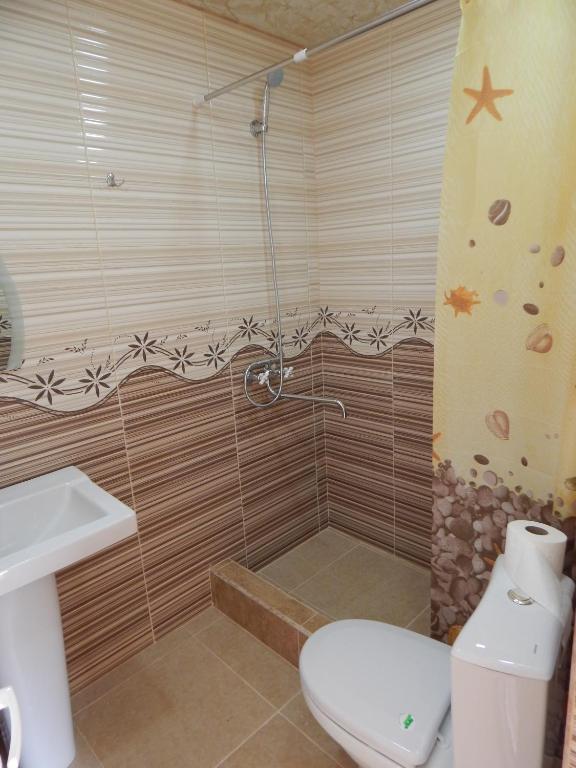 Koupelna v ubytování Arami Guest House