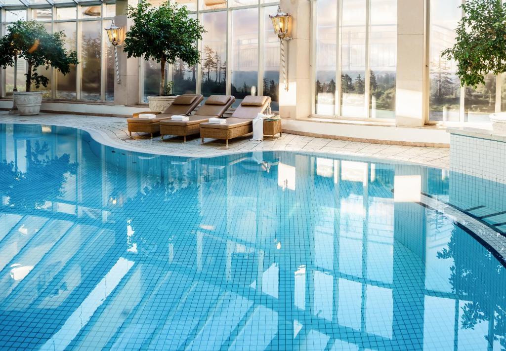 Bazén v ubytování Posthotel Achenkirch Resort and Spa - Adults Only nebo v jeho okolí
