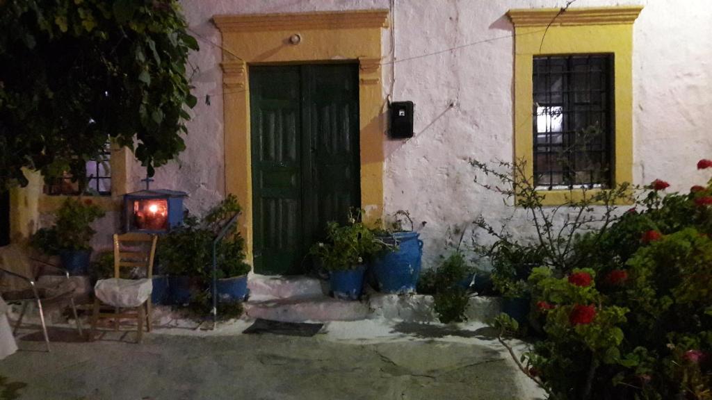 A garden outside Elkysti Crete