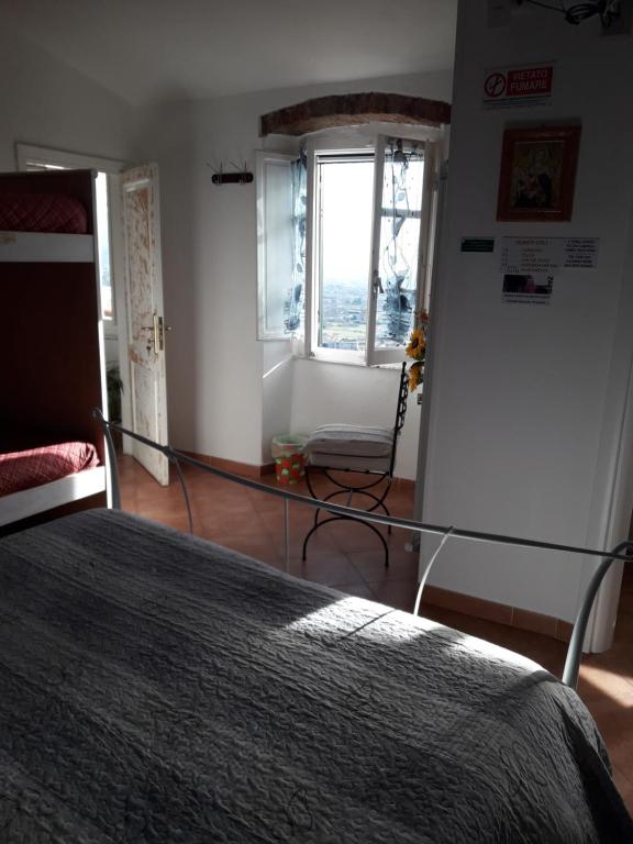 Postel nebo postele na pokoji v ubytování Da Giusè