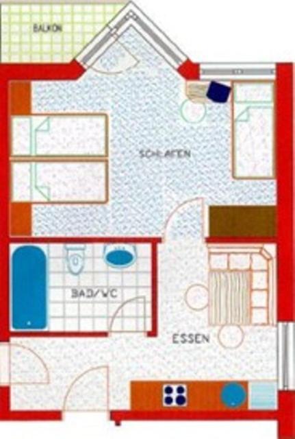 Haus Romana - Appartement Standard D'une Chambre Avec Balcon