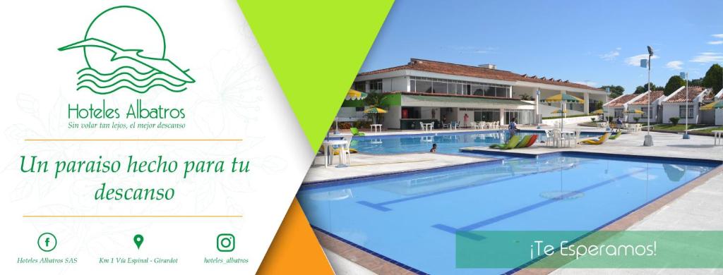 Bazén v ubytování Hotel Albatros nebo v jeho okolí