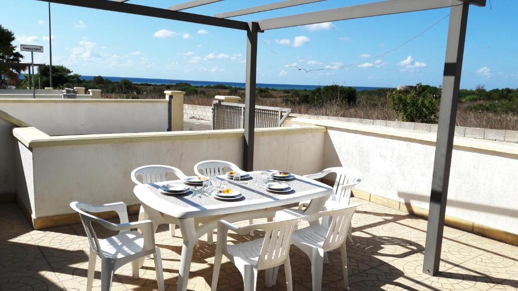 Balkón nebo terasa v ubytování Residence Giglio