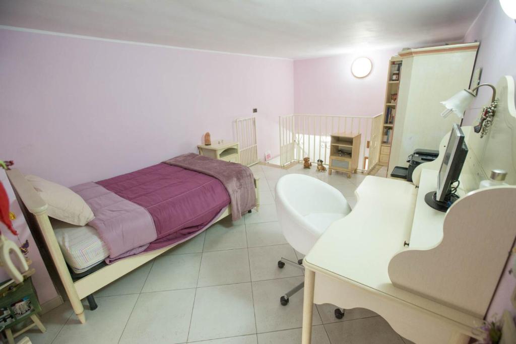 Posteľ alebo postele v izbe v ubytovaní Suite Orchidea by Dimorra