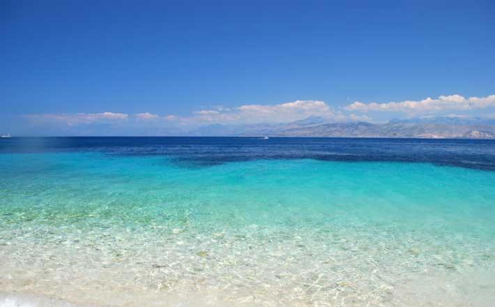 a view of the ocean from the beach at Loft del Mar 2 Jandia in Playa Jandia