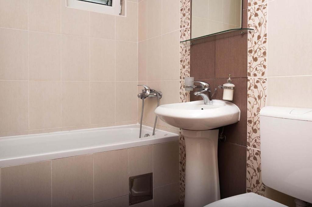 Koupelna v ubytování Apartments LILA AUREA