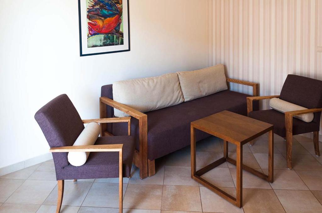 Posezení v ubytování Apartments LILA AUREA