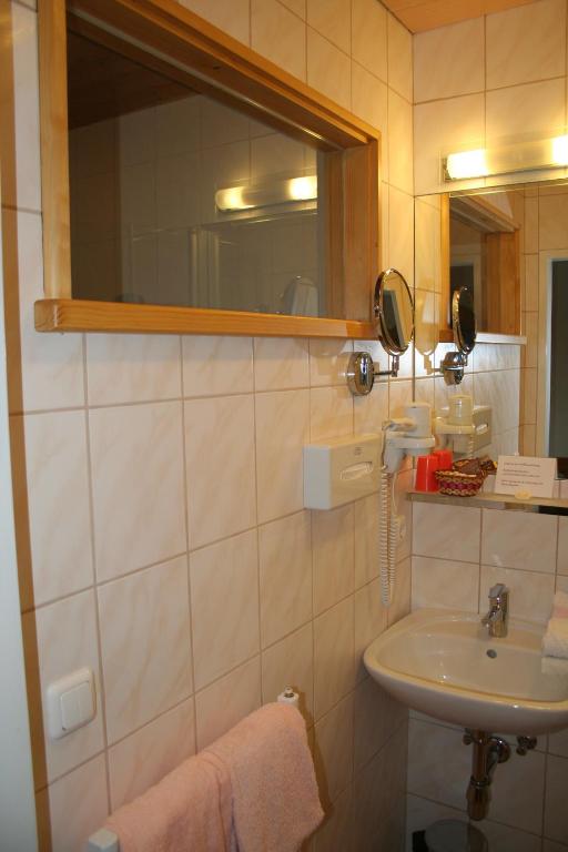 Kúpeľňa v ubytovaní Wellness Pension Hollaus