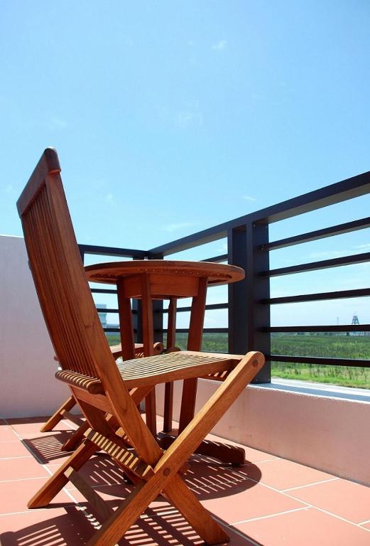 Balkón nebo terasa v ubytování Ibali Hostel
