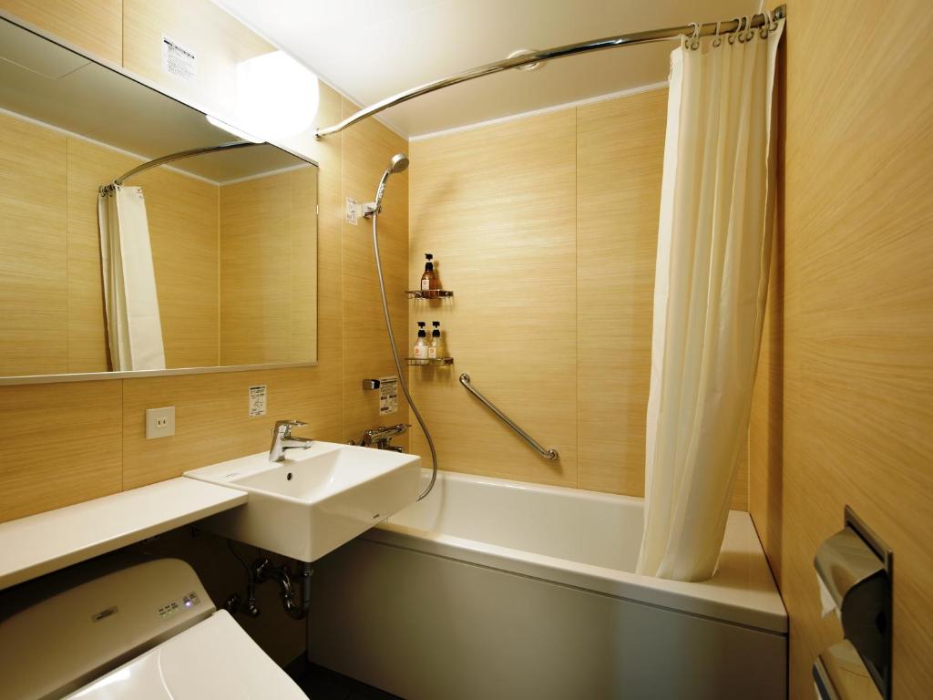 Koupelna v ubytování HATAGO INN Kansai Airport