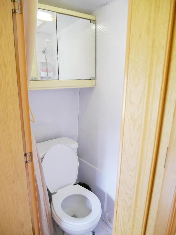 Koupelna v ubytování Samui Caravans