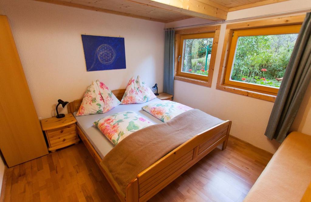 Postel nebo postele na pokoji v ubytování Bodnerhof