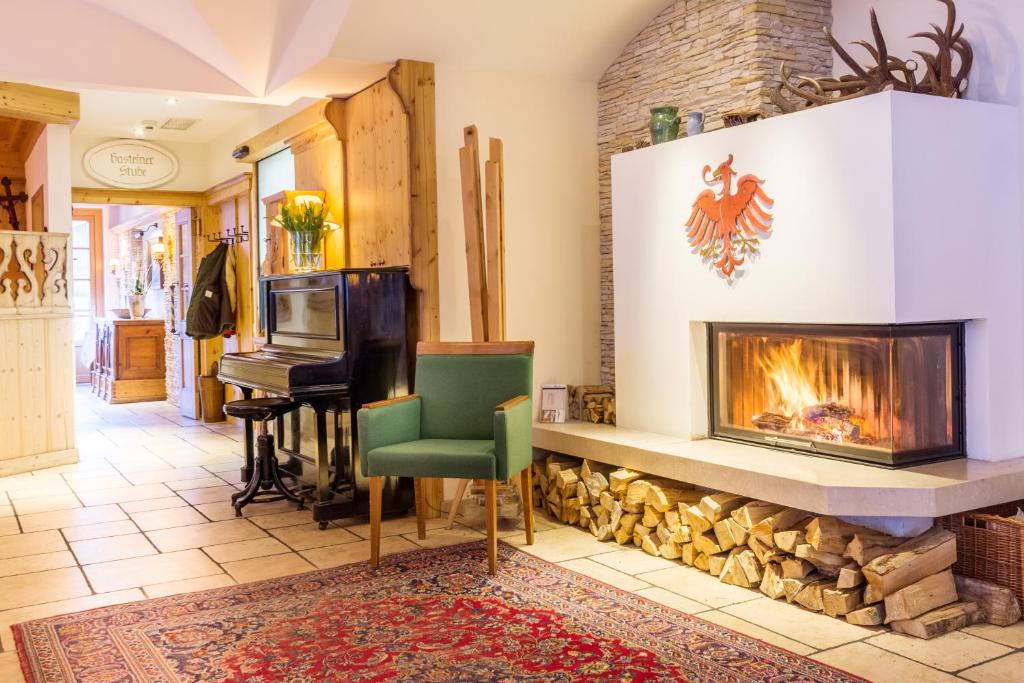 Posezení v ubytování Landhotel Römerhof