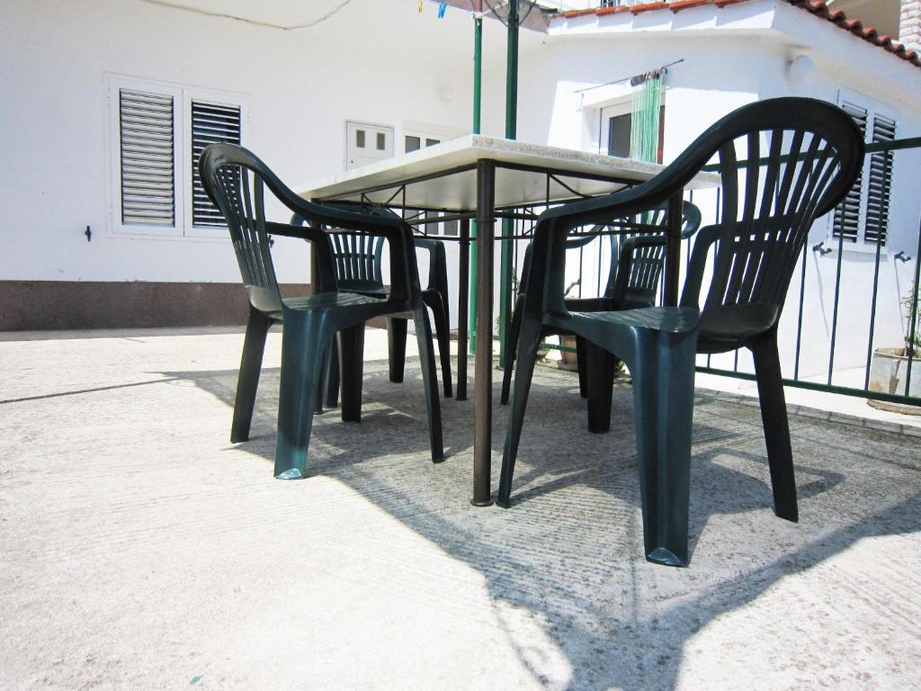 Balkón nebo terasa v ubytování Apartment Gobov