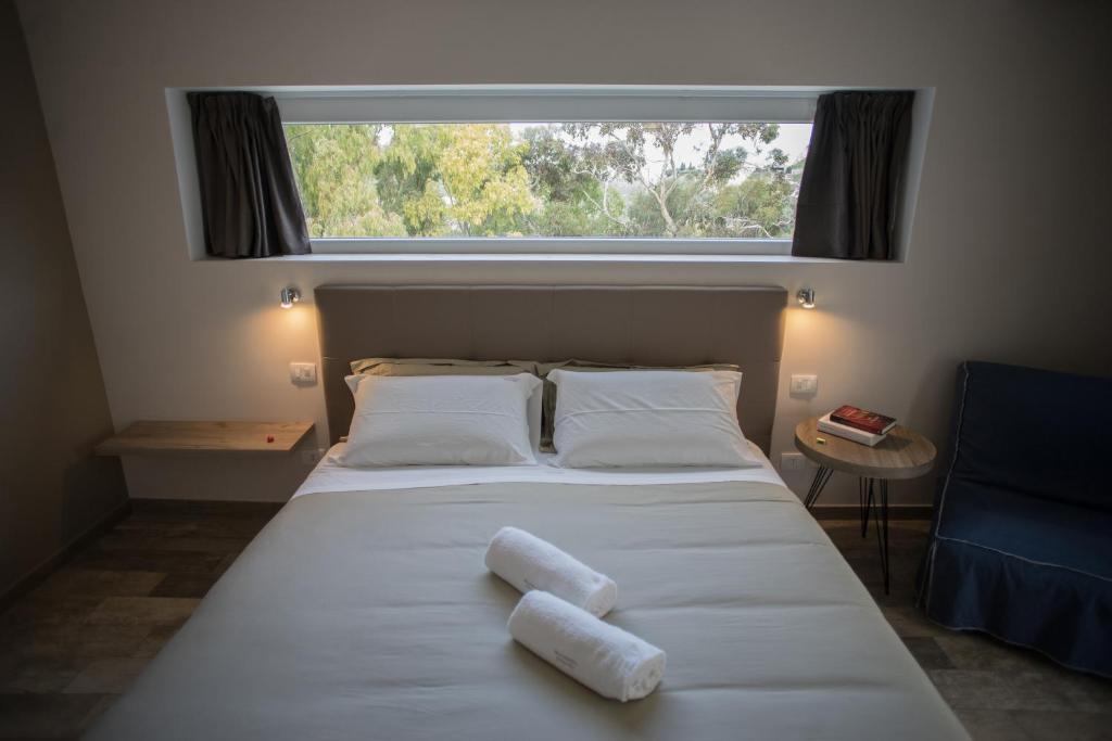 Postel nebo postele na pokoji v ubytování B&B Sorahnia - Design House