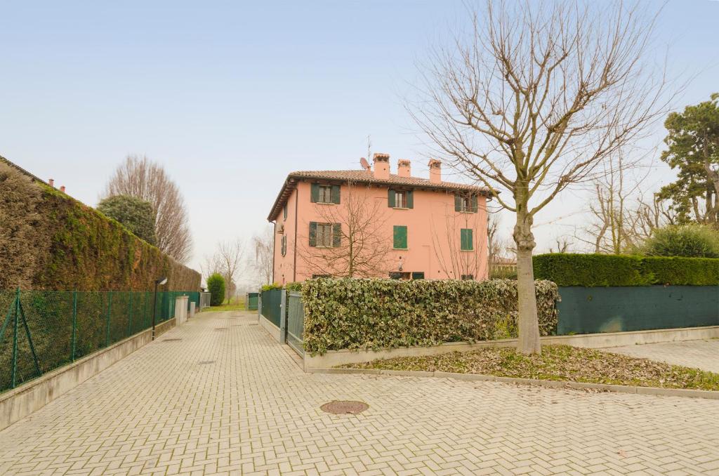 Budynek, w którym mieści się apartament