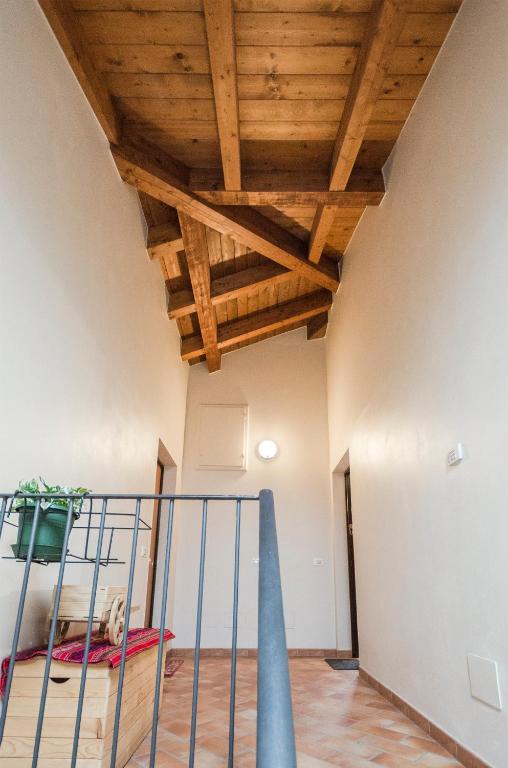Łóżko lub łóżka w pokoju w obiekcie Casa Quarto di Luna