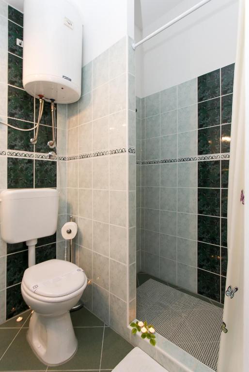 Koupelna v ubytování Villa Iveta