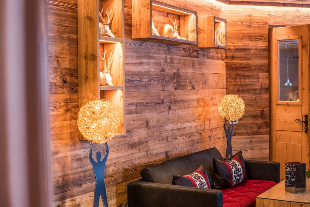 Posezení v ubytování Hotel La Majun