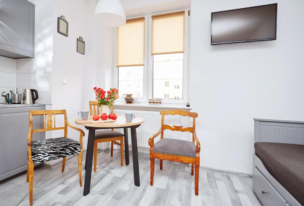 Posedenie v ubytovaní Marszałkowska Apartament