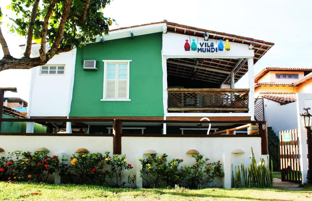 El edificio en el que está la posada