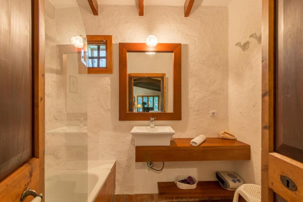 Koupelna v ubytování Sa Pobla 218428