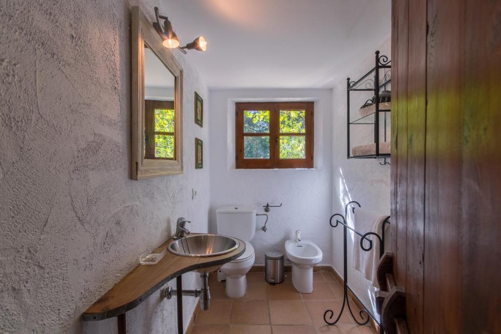 Koupelna v ubytování Sa Pobla 218428