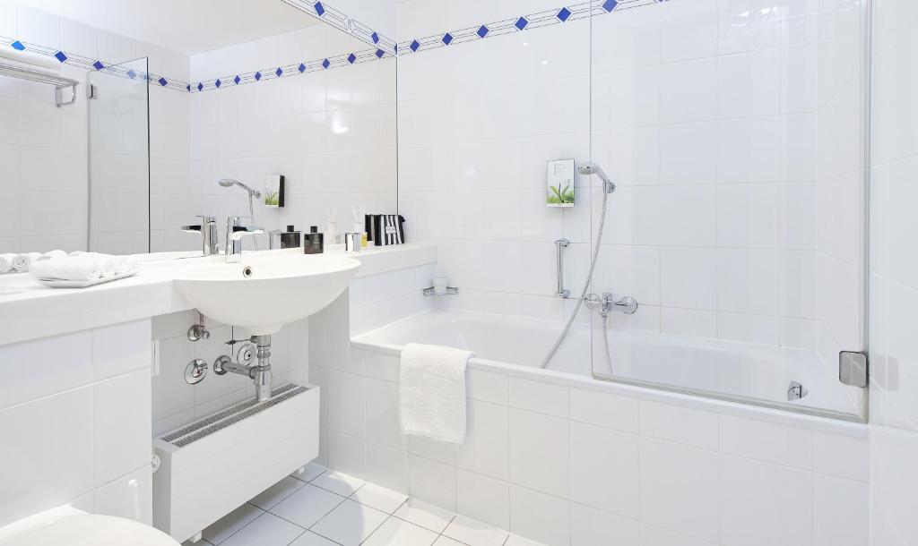 Koupelna v ubytování Living Hotel Prinzessin Elisabeth
