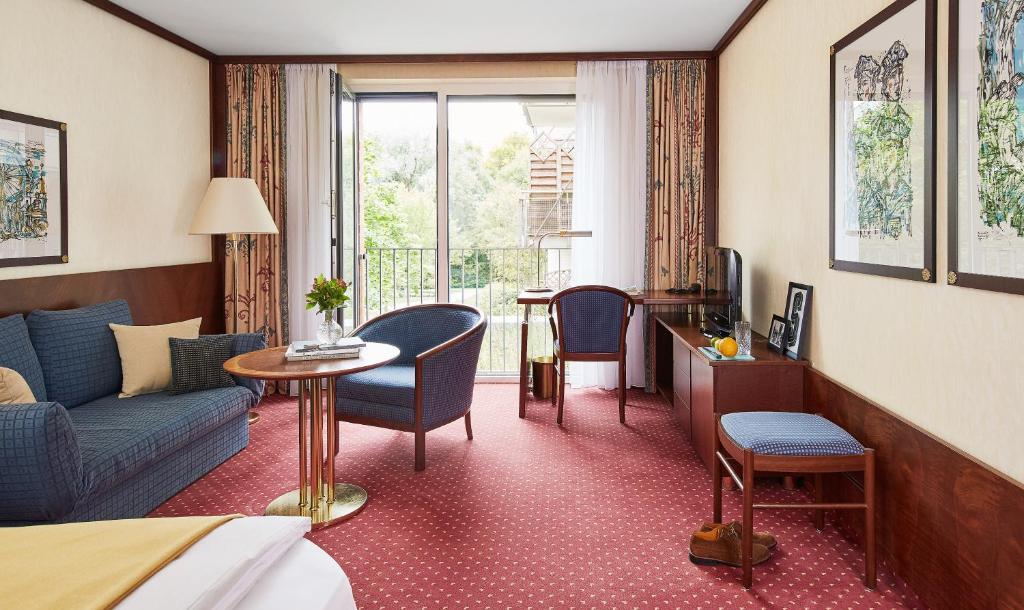 Posezení v ubytování Living Hotel Prinzessin Elisabeth