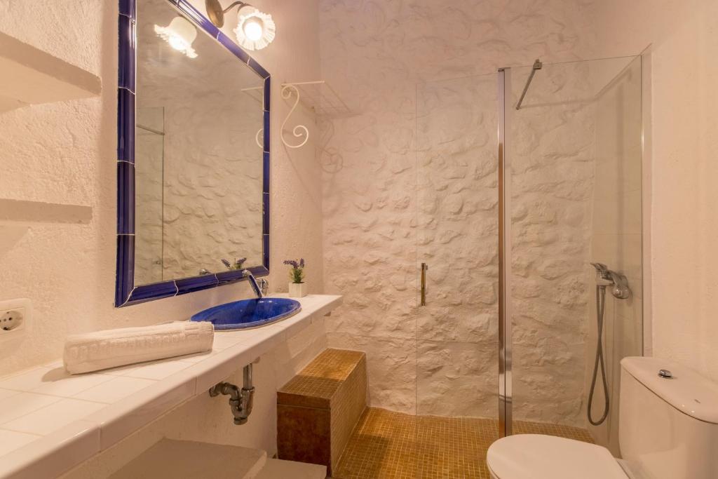 Koupelna v ubytování Sa Pobla 218428