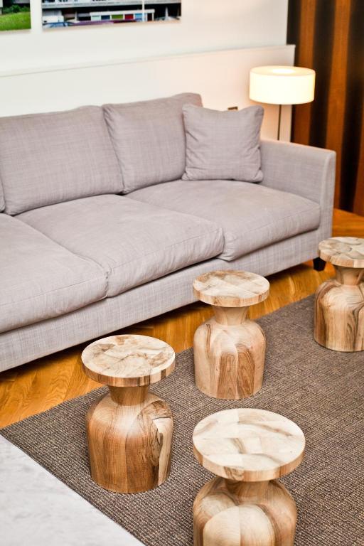 Posezení v ubytování CORTIINA Hotel