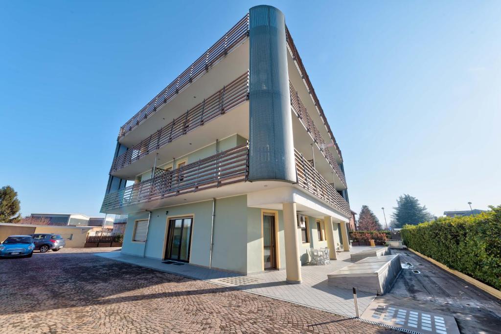 Budynek, w którym mieści się hotel