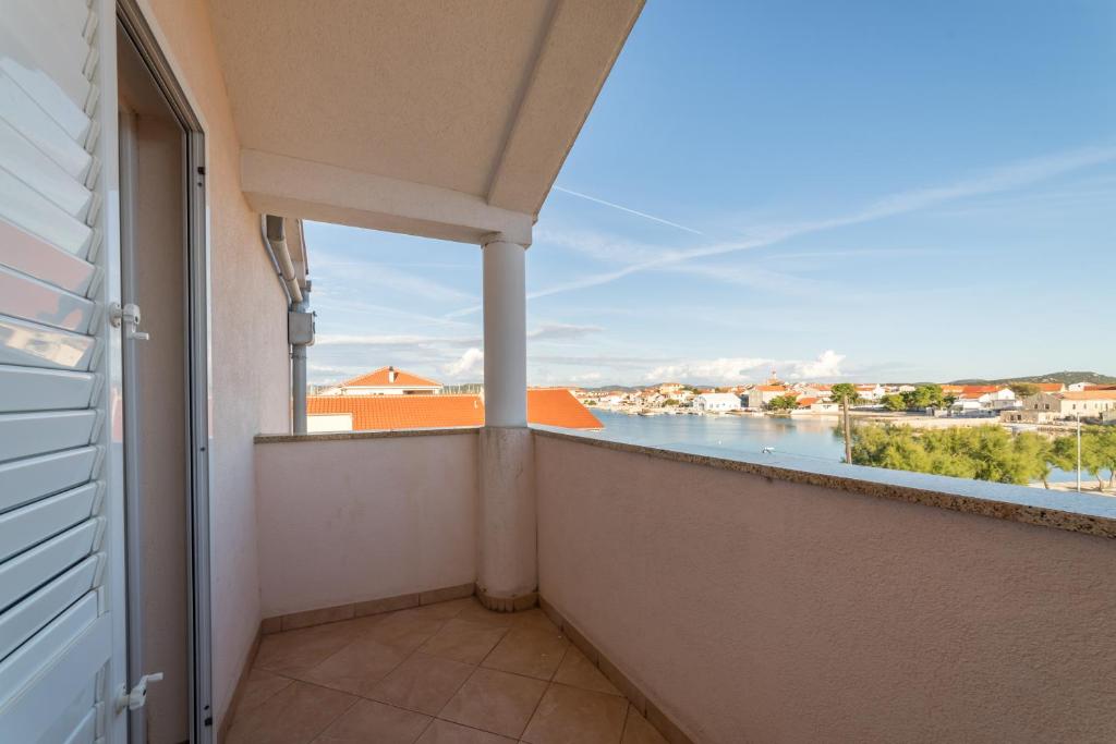 Balkón nebo terasa v ubytování Apartments Jakovčev