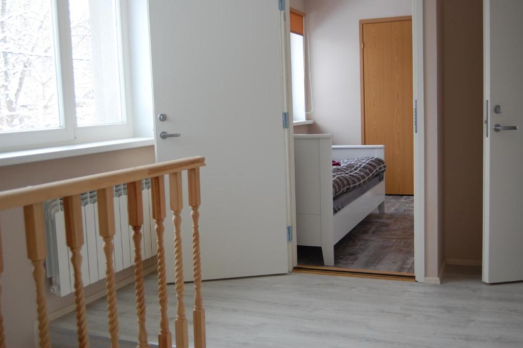 Postel nebo postele na pokoji v ubytování Kaunis Guesthouse