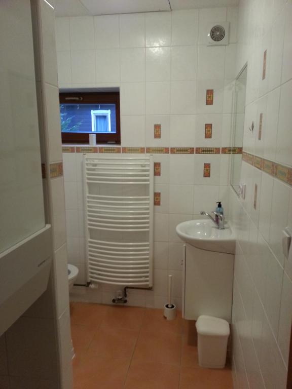Koupelna v ubytování Harrachov Apartman
