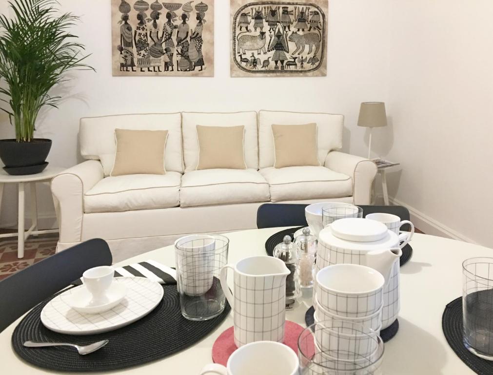 Część wypoczynkowa w obiekcie New Design Apartment