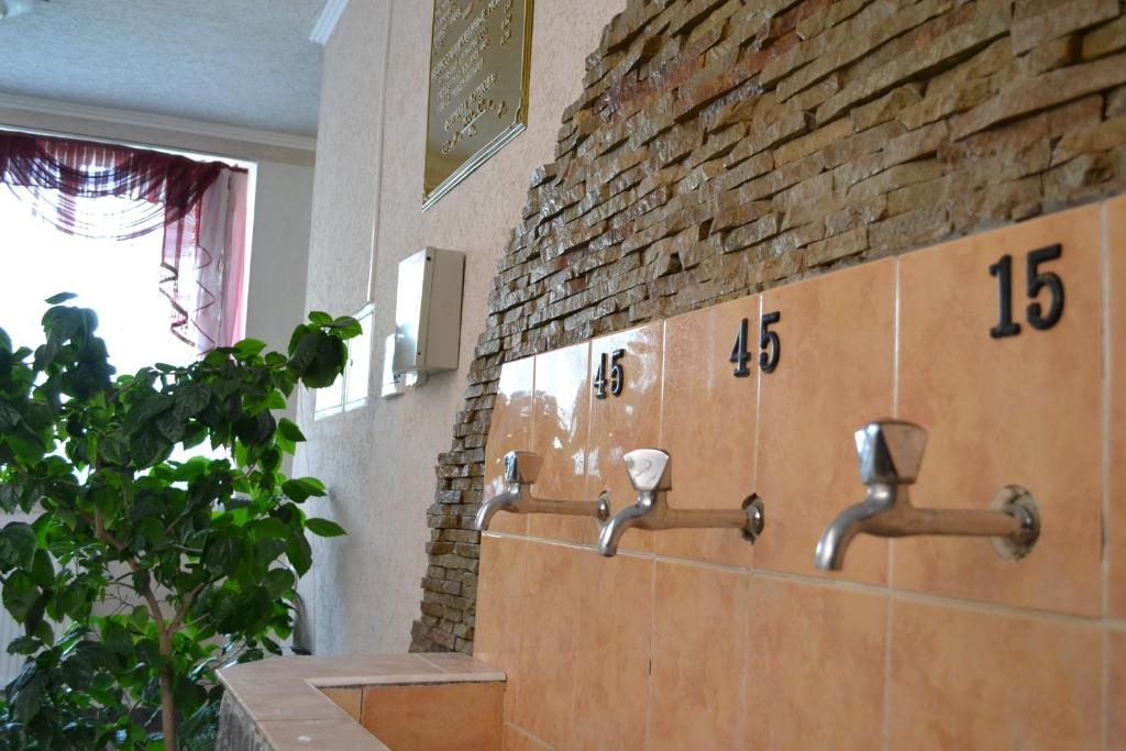Koupelna v ubytování Lileya Hotel
