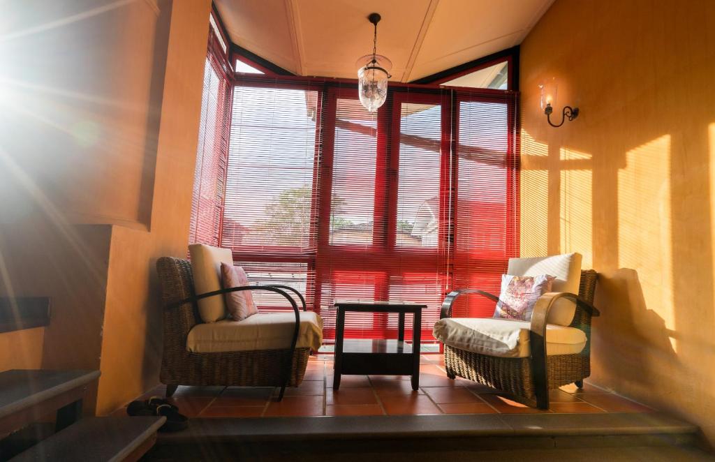 Posezení v ubytování Yeng Keng Hotel