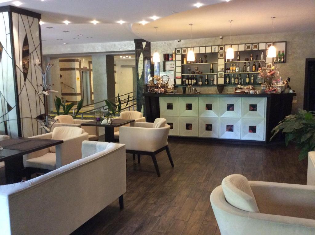 Lounge nebo bar v ubytování Отель Сочи
