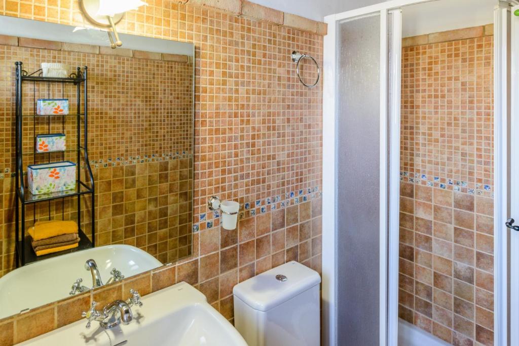 Kúpeľňa v ubytovaní Cubo's Casa La Viña