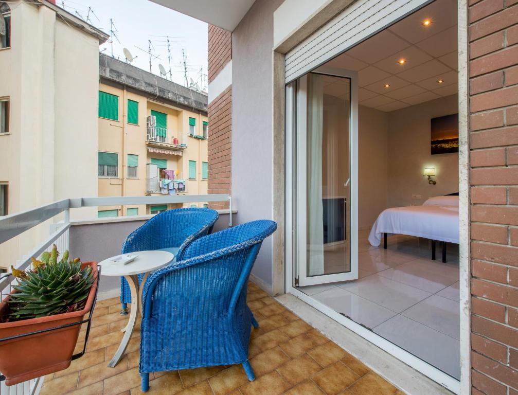 Balkon lub taras w obiekcie House Matilde