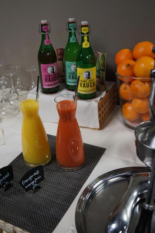 Nápoje v ubytování Hotel am Garnmarkt