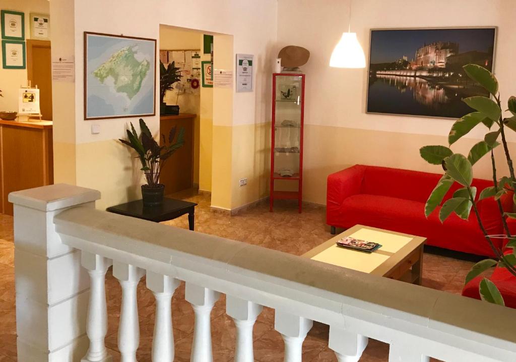 Posezení v ubytování Hostal Atlanta